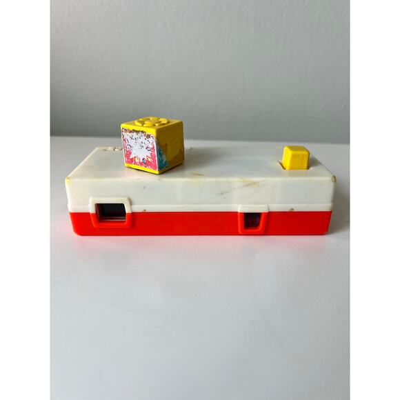 Vintage Fisher-Price Pocket Camera Toy #474-Zoo Picture Slides 1974 Works - Picture 4 of 10